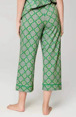 J.Jill Sleep Ultrasoft Piped Crops | Jjill-Women Pajamas & Robes