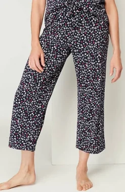 J.Jill Sleep Ultrasoft Piped Crops | Jjill-Women Pajamas & Robes