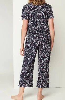 J.Jill Sleep Ultrasoft Piped Crops | Jjill-Women Pajamas & Robes