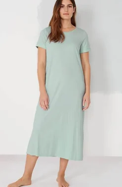J.Jill Sleep Ultrasoft Pleat-Back Long Gown | Jjill-Women Pajamas & Robes