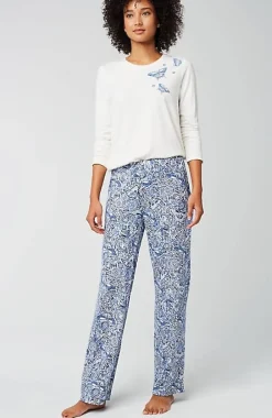 J.Jill Sleep Ultrasoft Relaxed Full-Leg Pants | Jjill-Women Pajamas & Robes