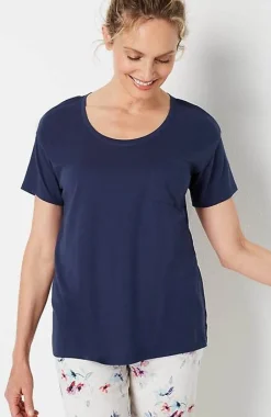 J.Jill Sleep Ultrasoft Relaxed Tee | Jjill-Women Pajamas & Robes