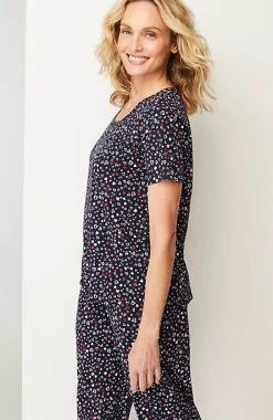 J.Jill Sleep Ultrasoft Relaxed Tee | Jjill-Women Pajamas & Robes