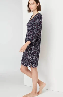 J.Jill Sleep Ultrasoft 3/4-Sleeve Gown | Jjill-Women Pajamas & Robes