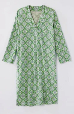 J.Jill Sleep Ultrasoft V-Neck Gown | Jjill-Women Pajamas & Robes