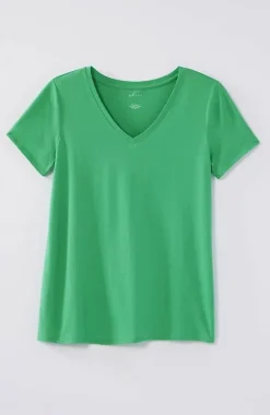 J.Jill Sleep Ultrasoft V-Neck Tee | Jjill-Women Pajamas & Robes