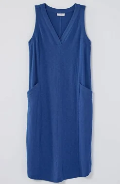 J.Jill Sleeveless V-Neck Knit Dress | Jjill-Women Dresses