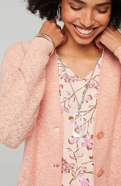 J.Jill Slub-Textured Button-Front Cardi | Jjill-Women Sweaters