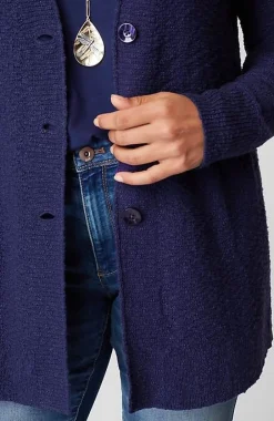 J.Jill Slub-Textured Button-Front Cardi | Jjill-Women Sweaters