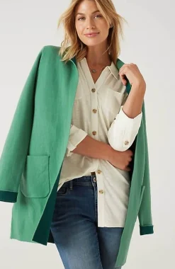 J.Jill Slub-Textured Patch-Pocket Tunic | Jjill-Women Tops & Tees