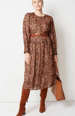 J.Jill Smocked Midi Dress | Jjill-Women Dresses