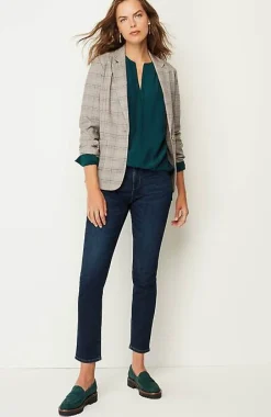 J.Jill Smocked Split-Neck Tunic | Jjill-Women Tunics