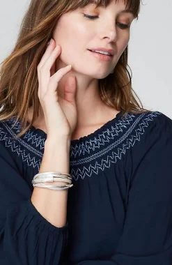 J.Jill Smocked Two-Way A-Line Top | Jjill-Women Shirts & Blouses