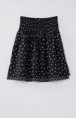 J.Jill Smocked-Waist Layered Skirt | Jjill-Women Skirts