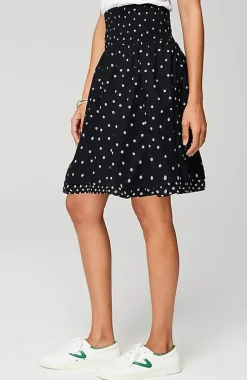 J.Jill Smocked-Waist Layered Skirt | Jjill-Women Skirts