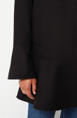 J.Jill Soft-Brushed Flounce-Hem Jacket | Jjill-Women Jackets & Coats