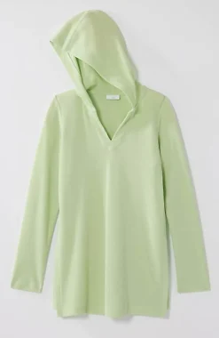 J.Jill Soft-Brushed Waffle Hoodie Tunic | Jjill-Women Tops & Tees