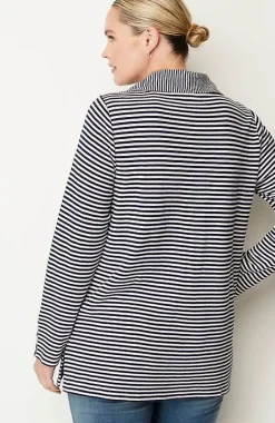 J.Jill Soft-Knit Collared Tunic | Jjill-Women Tops & Tees