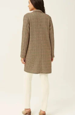 J.Jill Sonoma Houndstooth Duster | Jjill-Women Jackets & Coats