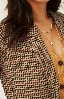 J.Jill Sonoma Houndstooth Duster | Jjill-Women Jackets & Coats