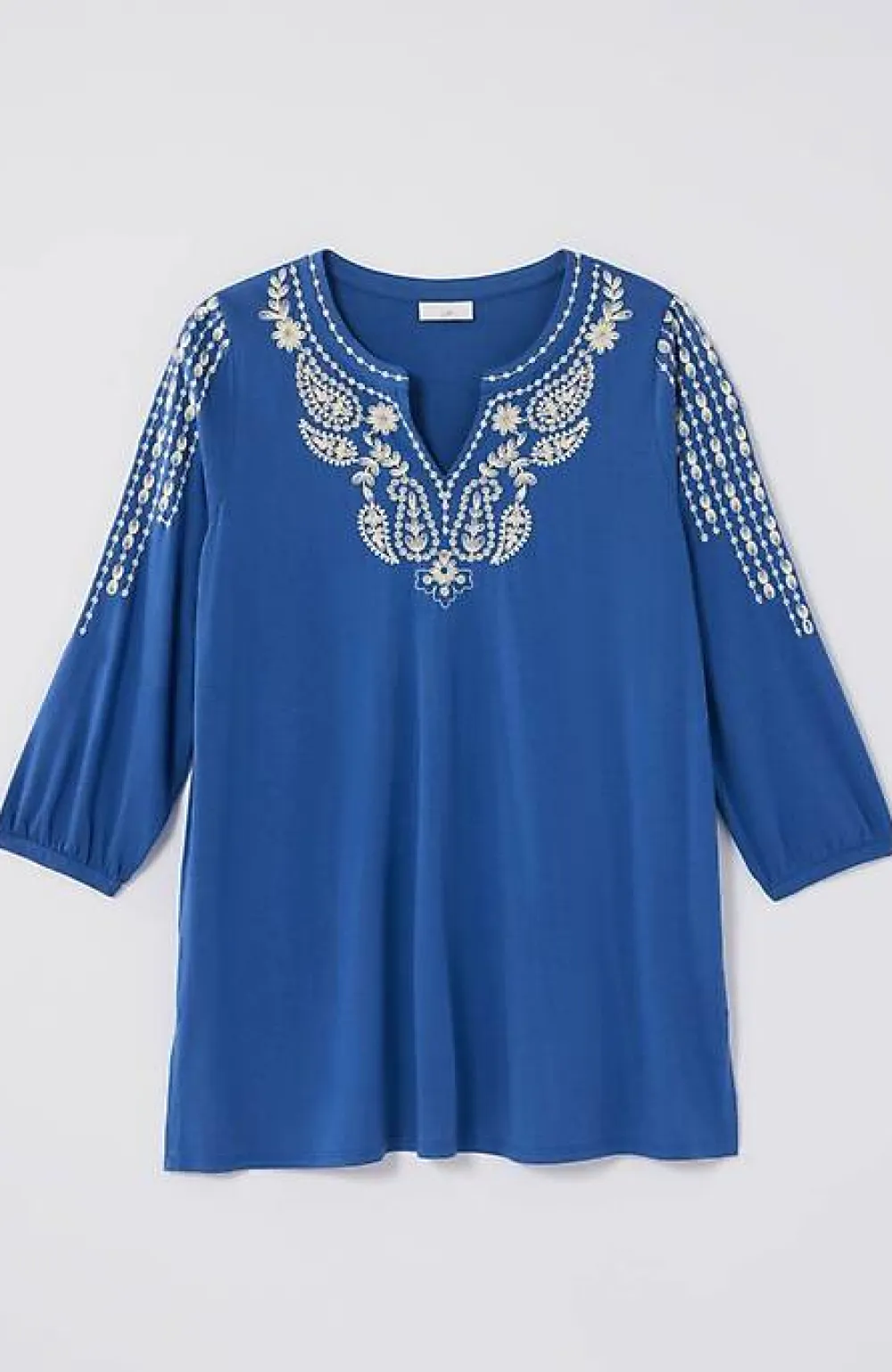 J.Jill Soutache Embroidered Tunic | Jjill-Women Tops & Tees