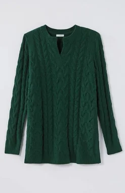 J.Jill Split-Neck Chenille Tunic | Jjill-Women Tunics