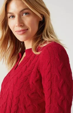 J.Jill Split-Neck Chenille Tunic | Jjill-Women Tunics