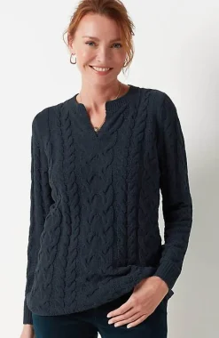 J.Jill Split-Neck Chenille Tunic | Jjill-Women Tunics