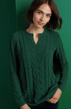J.Jill Split-Neck Chenille Tunic | Jjill-Women Tunics