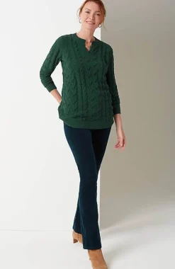 J.Jill Split-Neck Chenille Tunic | Jjill-Women Tunics