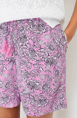 J.Jill Tasseled-Drawstring Pull-On Shorts | Jjill-Women Shorts