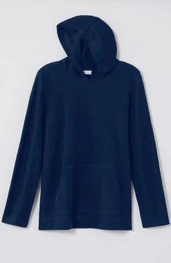 J.Jill Textured-Cotton Hoodie | Jjill-Women Tops & Tees