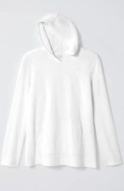 J.Jill Textured-Cotton Hoodie | Jjill-Women Tops & Tees