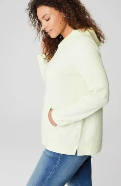 J.Jill Textured-Cotton Hoodie | Jjill-Women Tops & Tees