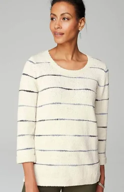 J.Jill Textured 3/4-Sleeve Pullover Sweater | Jjill-Women Sweaters