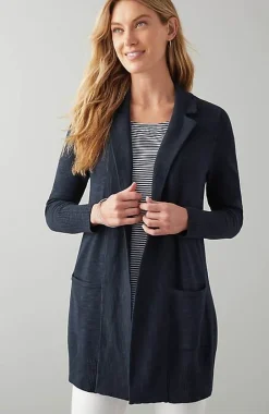 J.Jill Textured Sweater-Jacket | Jjill-Women Sweaters