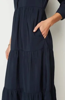 J.Jill Tiered Maxi Shirtdress | Jjill-Women Dresses