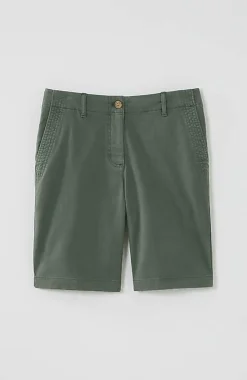 J.Jill Trapunto-Stitched Chino Shorts | Jjill-Women Shorts
