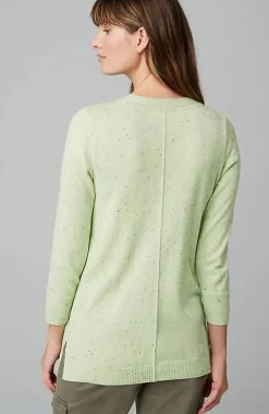 J.Jill Tweed Pintucked Pullover Sweater | Jjill-Women Sweaters