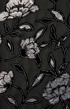 J.Jill Velvet Burnout Metallic-Printed Scarf | Jjill-Women Ponchos, Ruanas & Scarves