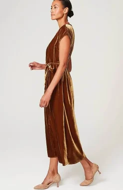 J.Jill Velvet Maxi Dress | Jjill-Women Dresses