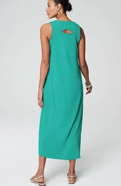 J.Jill Wearever A-Line Elliptical-Hem Dress | Jjill-Women Dresses