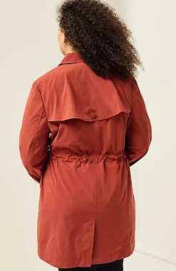 J.Jill Wearever Belted Trench Coat | Jjill-Women Jackets & Coats
