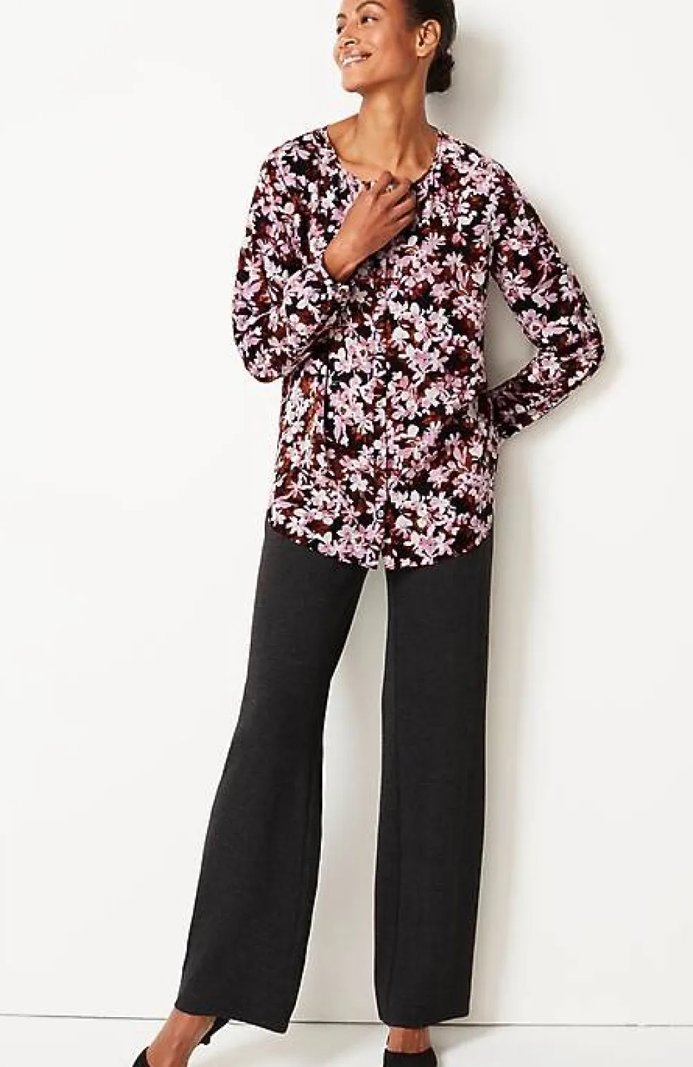 J.Jill Wearever Button-Front Blouse | Jjill-Women Shirts & Blouses