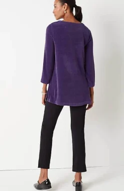 J.Jill Wearever Chenille Knit A-Line Tunic | Jjill-Women Tops & Tees