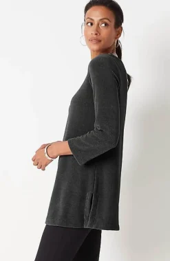 J.Jill Wearever Chenille Knit A-Line Tunic | Jjill-Women Tops & Tees