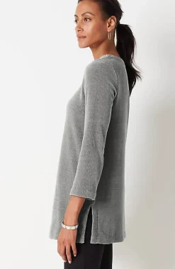 J.Jill Wearever Chenille Knit A-Line Tunic | Jjill-Women Tops & Tees