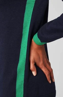 J.Jill Wearever Contrast-Trimmed Sweater | Jjill-Women Sweaters