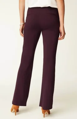 J.Jill Wearever Double-Face Jersey Boot-Cut Trousers | Jjill-Women Pants & Jeans