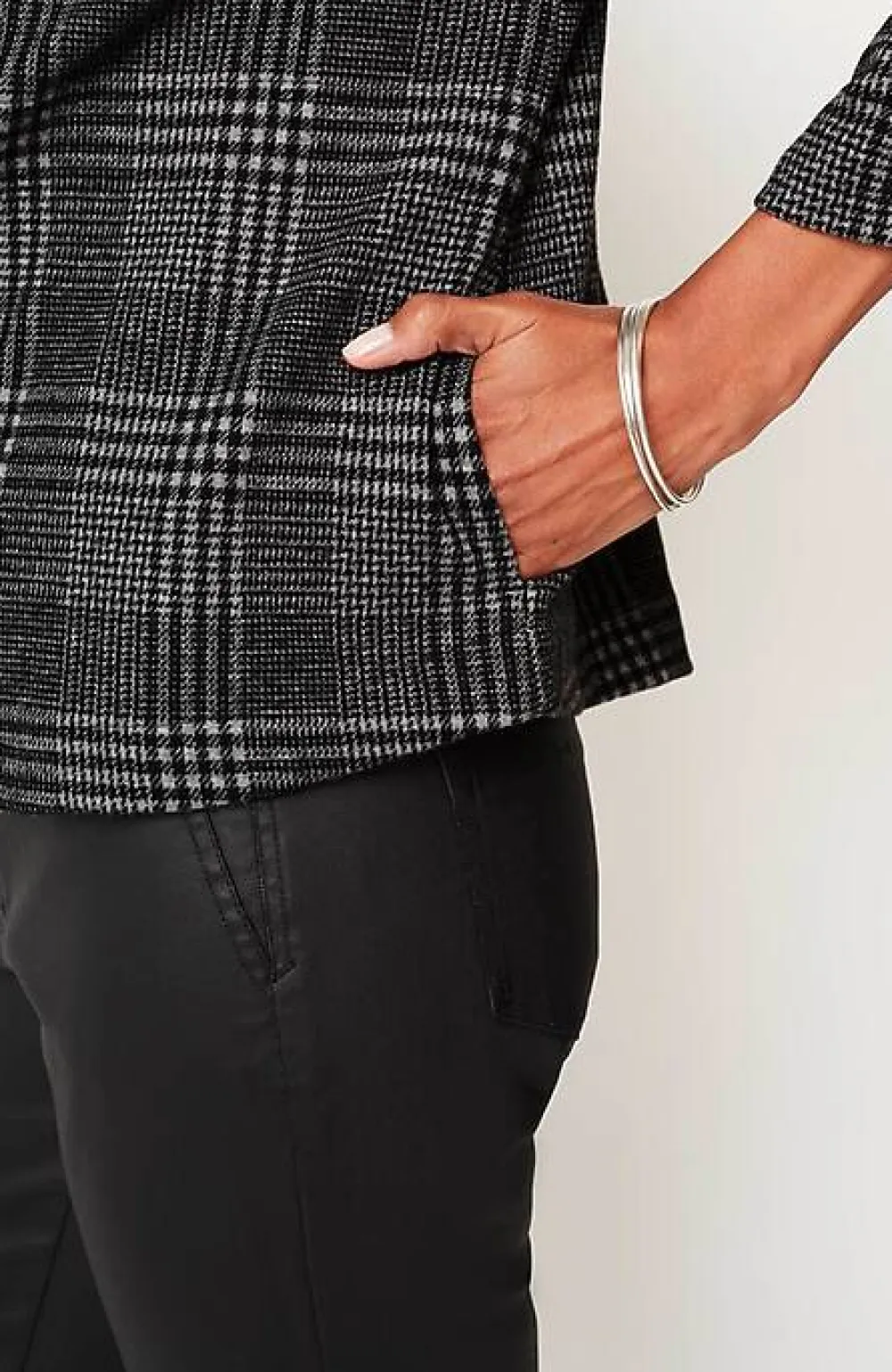 J.Jill Wearever Double-Knit Jacquard Cropped Jacket | Jjill-Women Jackets & Coats